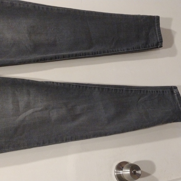 Democracy "Ab"solution Women's Gray Stretch Skinny Leg Jeans Sz 10-Casual Comfy - Picture 3 of 7